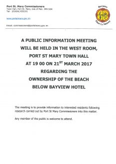 Public Information meeting 210317